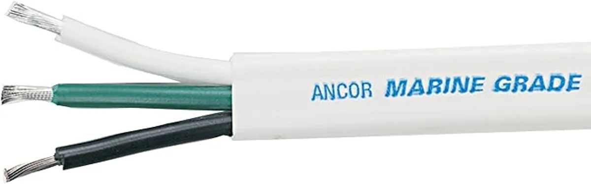 120V AC wiring requires three stranded wires