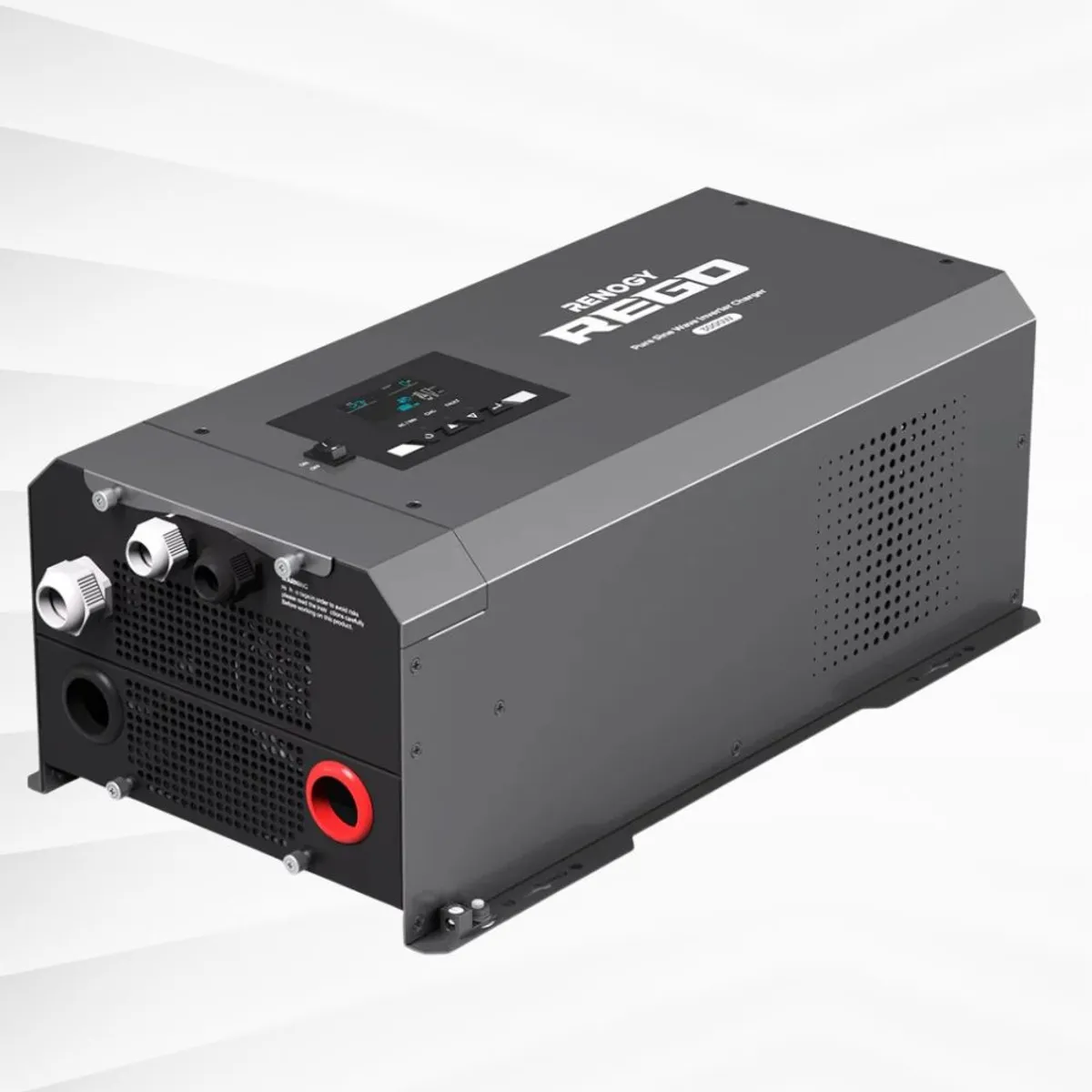 Inverter chargers power batteries when hooked up to shore power