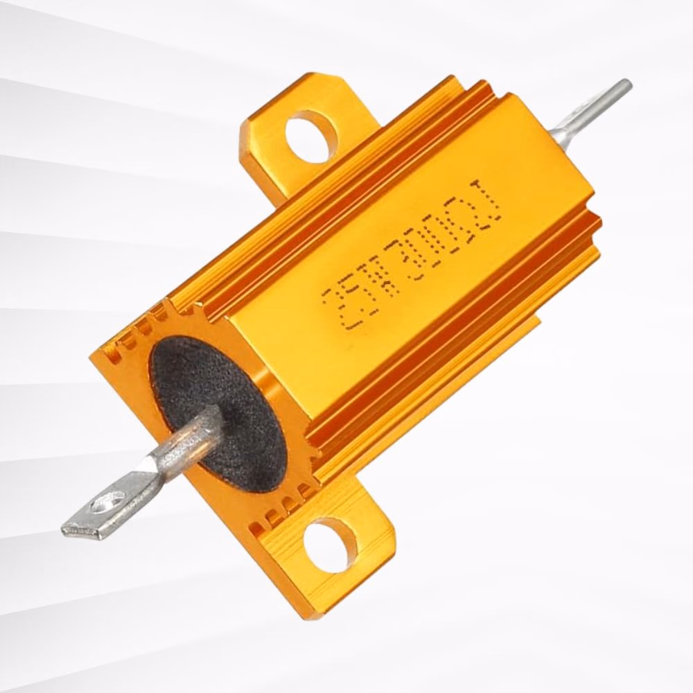 Resistors are used to pre-charge inverter capacitors