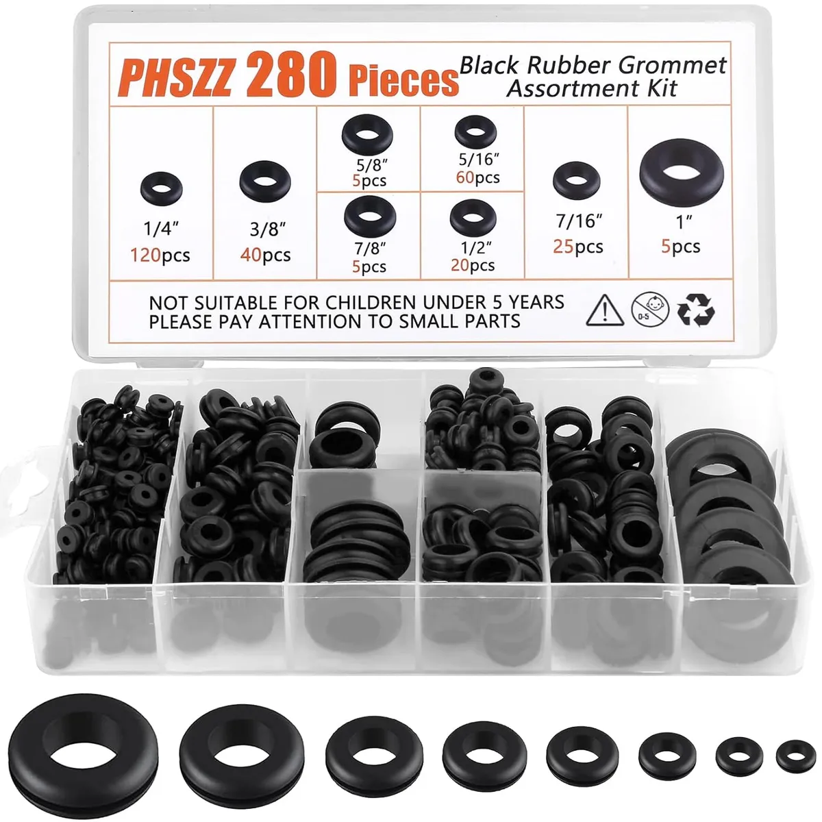 Rubber grommets can protect solar wires from damage