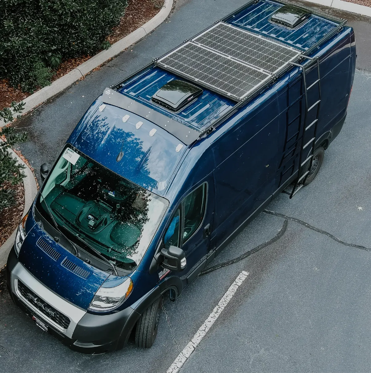 Unaka Gear Co. roof racks make solar panel installation easy